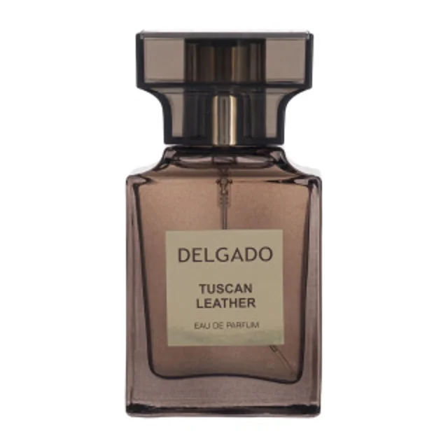 عطر جیبی مردانه دلگادو مدل Tuscan Leather حجم 25 میلی لیتر