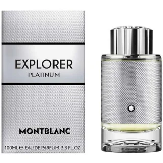 عطر ادکلن مونت بلانک اکسپلورر پلاتینوم (نقره ایی)